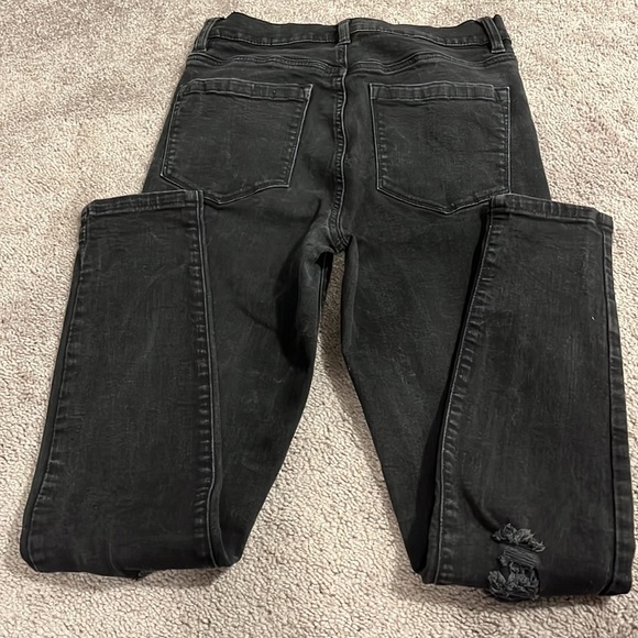 Dynamite / High Waist Distressed Skinny Jeans / Size 27 - Picture 9 of 10
